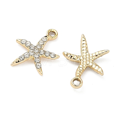 Alloy Rhinestone Pendants ALRI-D303-06G-1