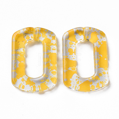 Transparent Acrylic Linking Rings OACR-N009-017A-07-1