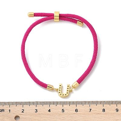 Adjustable Nylon Cord Bracelets BJEW-C096-01G-21-1