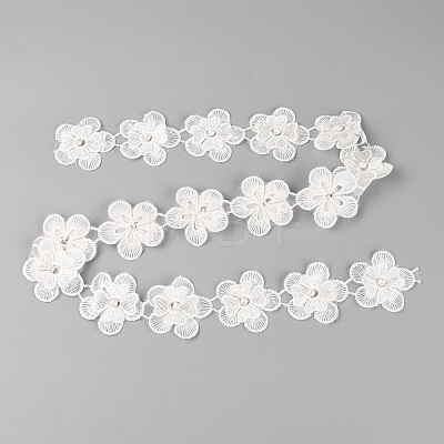 Organza Pearl Ribbon FW-TAC0003-02-1