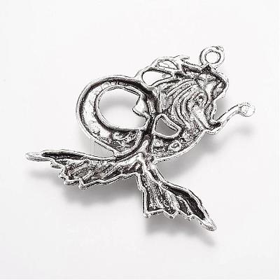 Tibetan Style Alloy Pendants PALLOY-F173-08AS-1