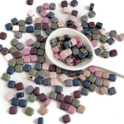 Opaque Acrylic Beads OACR-N137-26-1