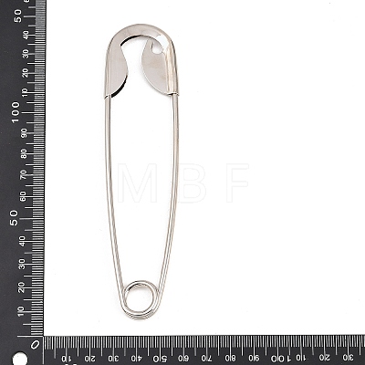 Iron Extra Large Safety Pin Brooches IFIN-P043-01P-1