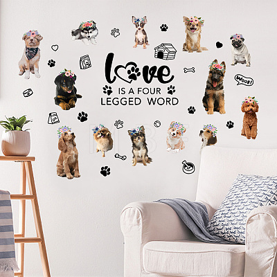 PVC Wall Stickers DIY-WH0228-666-1