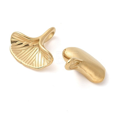 304 Stainless Steel Charms STAS-Q345-45G-1