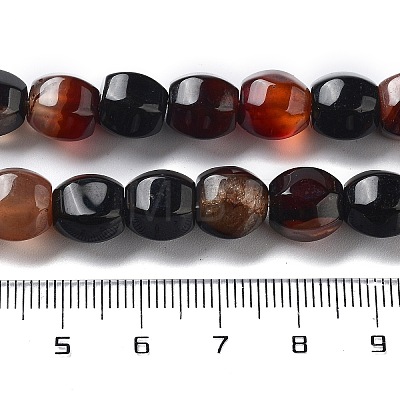 Natural Agate Beads Strands G-G172-02F-1