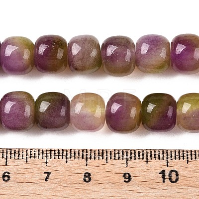 Dyed Natural White Jade Beads Strands G-T138-D14-1