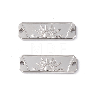 304 Stainless Steel Connector Charms STAS-K242-18P-1