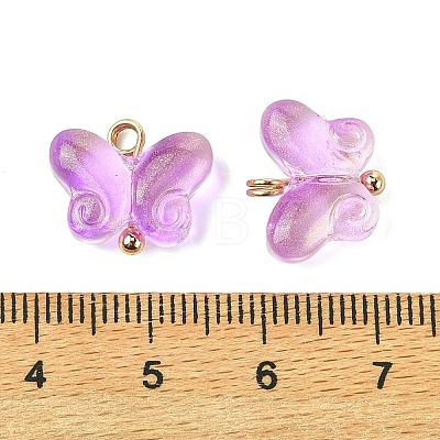 Alloy Glass Pendants GLAA-P080-01G-01-1