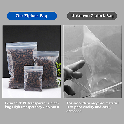 Heavy Duty Plastic Zip Lock Bags OPP-PH0001-28-1