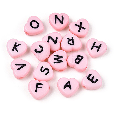 Horizontal Hole Opaque Acrylic Beads LS-X-SACR-Q126-04D-1