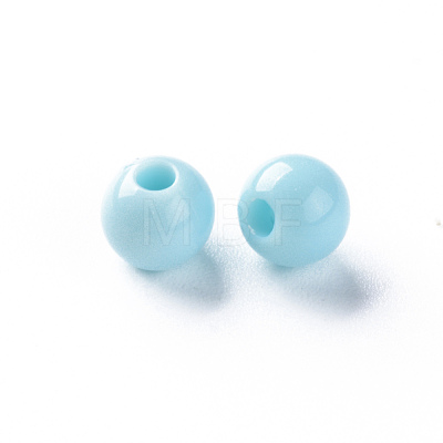 Opaque Acrylic Beads MACR-S370-C6mm-A07-1