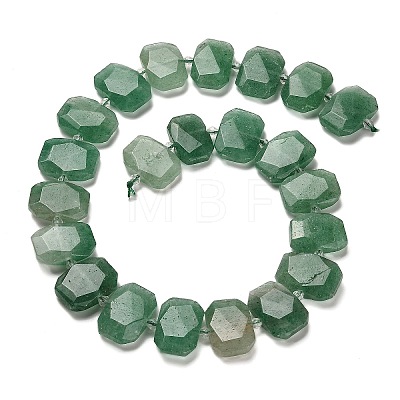 Natural Green Strawberry Quartz Beads Strands G-H078-B12-01-1