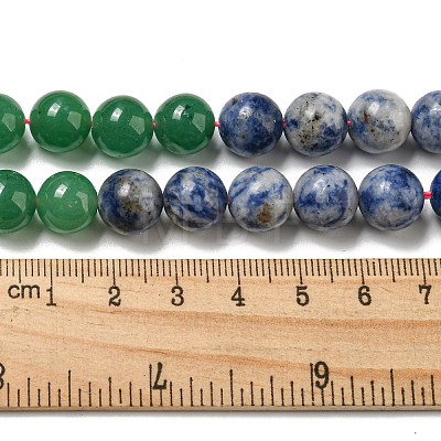 Chakra Natural Mixed Gemstone Beads Strands G-NH0002-E01-02-1