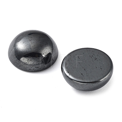 Non-magnetic Synthetic Hematite Stone Cabochons G-K337-08-1