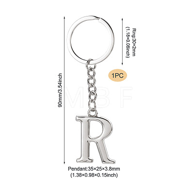 Alloy Keychains KEYC-TADJ0001-11R-1