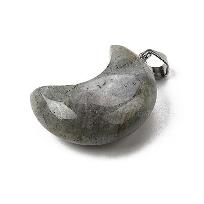 Natural Labradorite Pendants G-F820-02C-1