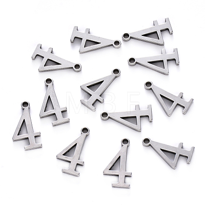 201 Stainless Steel Charms STAS-R108-04-1