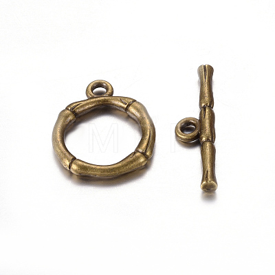 Alloy Toggle Clasps LS-X-PALLOY-EA9143Y-AB-RS-1