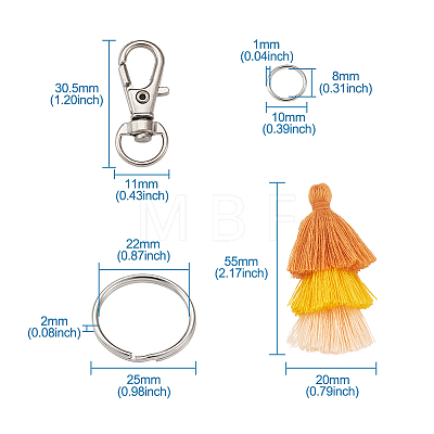 DIY Keychain Making DIY-TA0004-07P-1