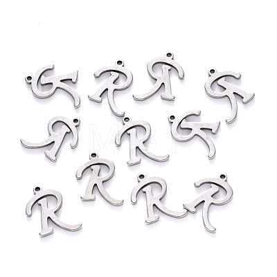 Tarnish Resistant 201 Stainless Steel Charms STAS-R105-R-1