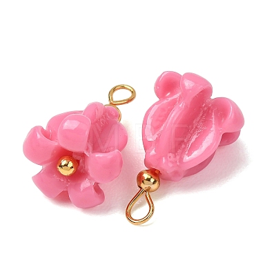 Dyed Synthetic Coral Pendants GG-CBAC295-01G-02-1