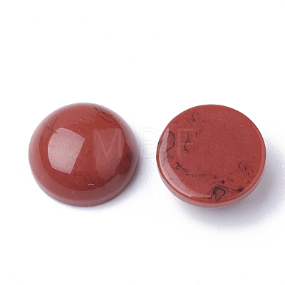 Opaque Resin Cabochons CRES-Q202-8mm-06-1