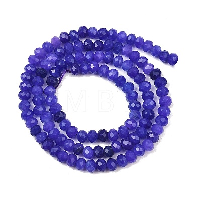 Dyed Natural Whie Jade Beads Strands GG-CBAF9EE-A33-3x4mm-1