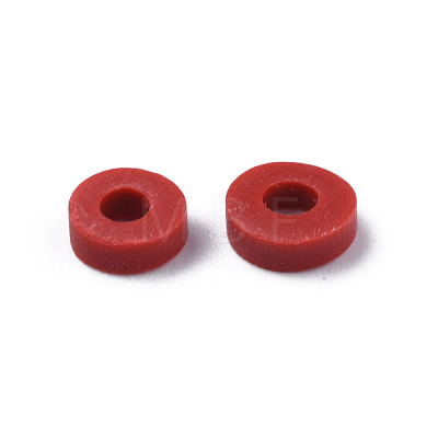 Handmade Polymer Clay Beads CLAY-Q251-8.0mm-102-1