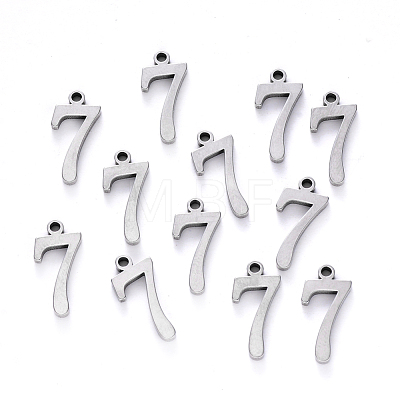 Tarnish Resistant 201 Stainless Steel Charms STAS-R108-07-1