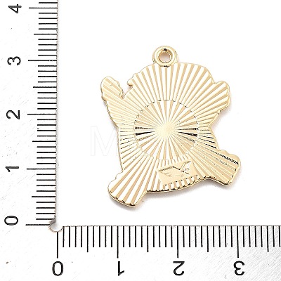 Christmas Theme Alloy Enamel Pendants ENAM-D060-04H-1