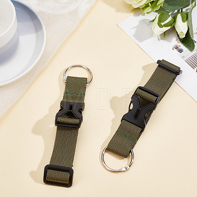 Gorgecraft 2Pcs Polyester Luggage Straps FIND-GF0003-30B-1