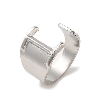 201 Stainless Steel Finger Rings RJEW-H223-04P-I-1