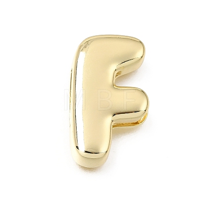 Brass Slide Charms KK-Z163-01G-F-1