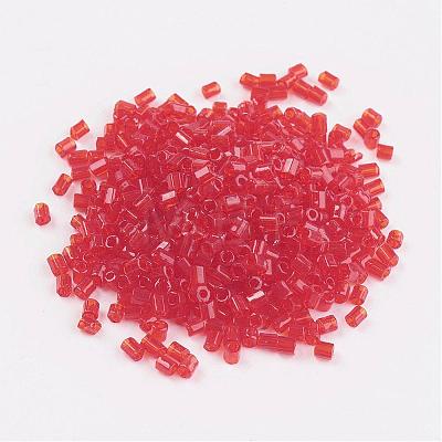 11/0 Two Cut Round Hole Glass Seed Beads SEED-G006-2mm-05-1