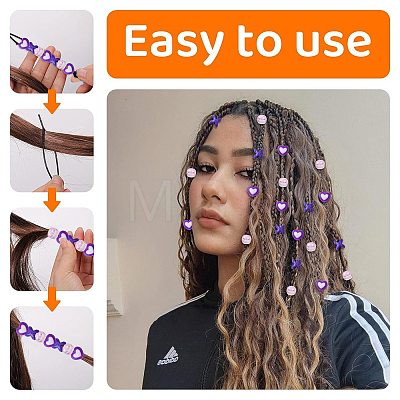 Acrylic Hair Coil Cuffs FIND-FZC0005-004A-02-1