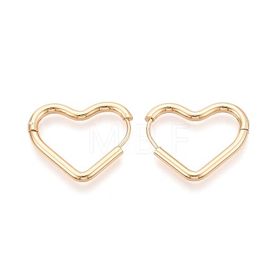 304 Stainless Steel Hoop Earrings STAS-T074-53G-1