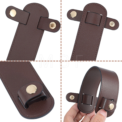 Imitation Leather Bag Strap Covers DIY-CL0001-73A-1