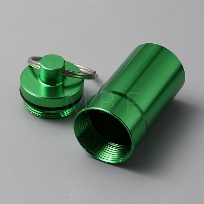 Outdoor Portable Aluminium Alloy Small Pill Case KEYC-WH0029-92D-1