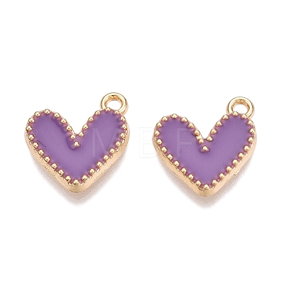 Rack Plating Alloy Enamel Charms LS-ENAM-N056-343G-B-1