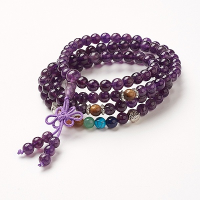 Yoga Chakra Jewelry LS-BJEW-G554-05G-1