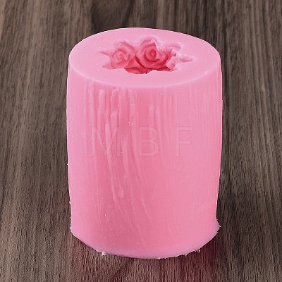 Rose Flower Pillar Candle Molds CAND-NH0001-01-1