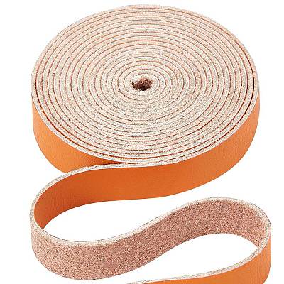 Flat Microfiber Imitation Leather Cord LC-WH0006-07A-05-1