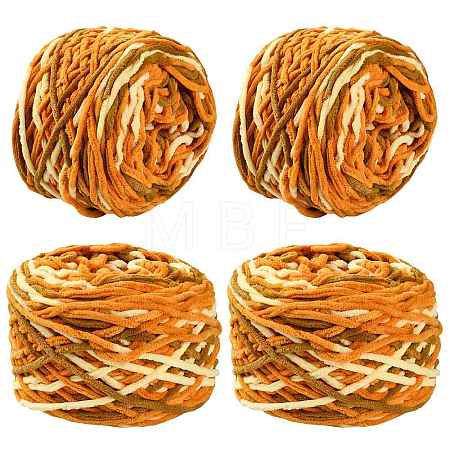 4 Bundles Polyester Yarn FB-FSB9EF-01H-1