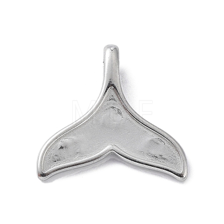 Non-Tarnish 304 Stainless Steel Pendant Cabochon Settings STAS-I202-13P-1