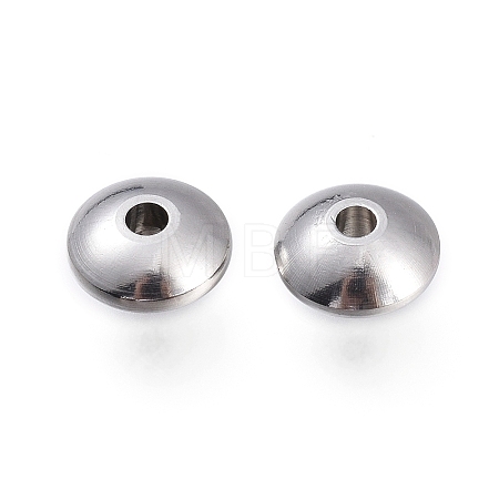 Non-Tarnish 202 Stainless Steel Spacer Beads X-STAS-L232-070C-P-1