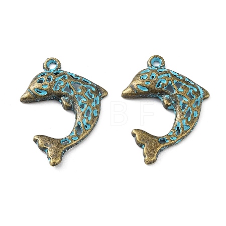 Alloy Pendant PALLOY-K016-01I-AB-1