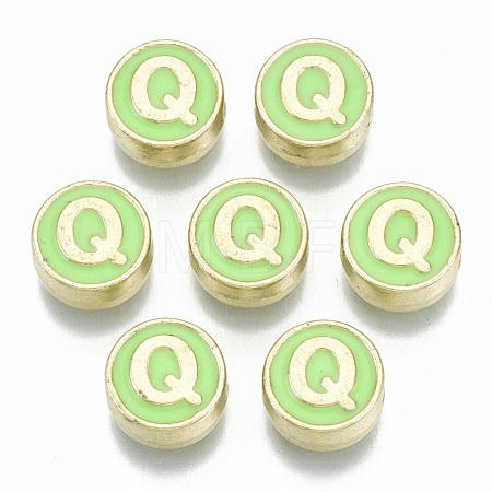Alloy Enamel Beads X-ENAM-S122-028Q-NR-1