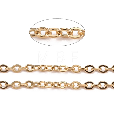 304 Stainless Steel Cable Chains CHS-R002-0.6mm-G-1
