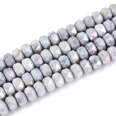 Anti-Tarnish Electroplate Glass Beads Strands GLAA-T025-6mm-11A-1